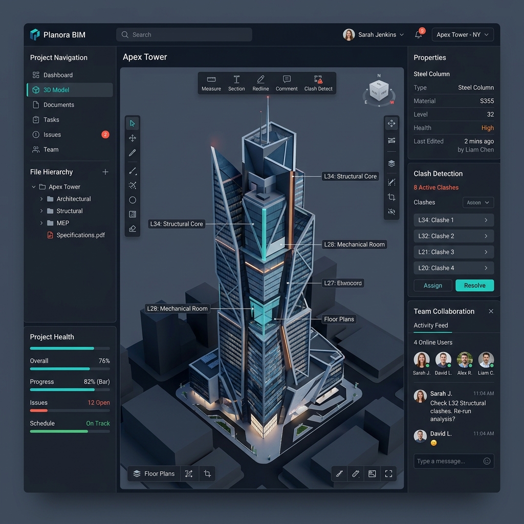 Planora BIM Viewer