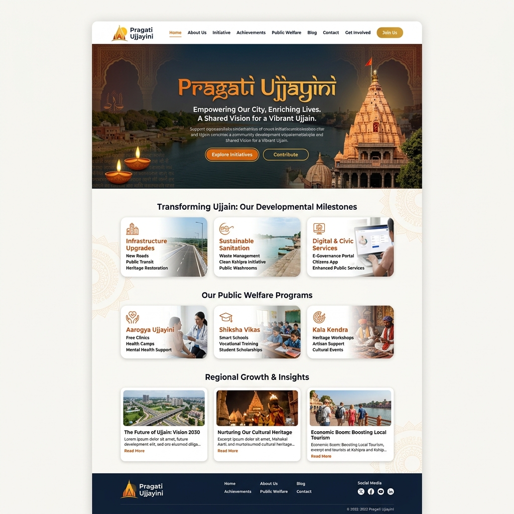 Pragati Ujjayini Civic Portal